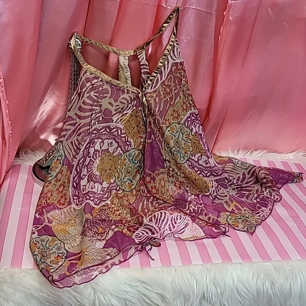 1628  Top Lined Multicolor CCIEL Size Medium